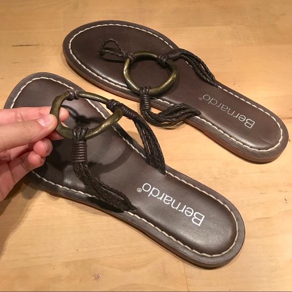 Bernardo Shoes Bernardo Brown Sandals Poshmark